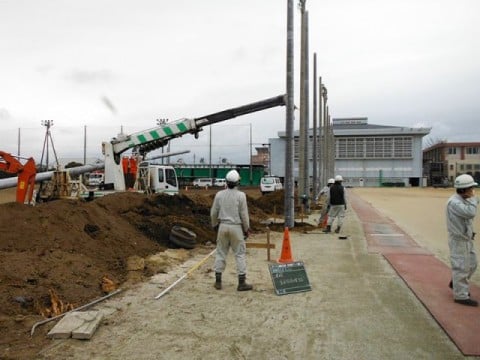 建柱・掘削部 建柱・掘削部
