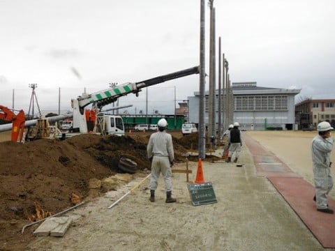 建柱・掘削部