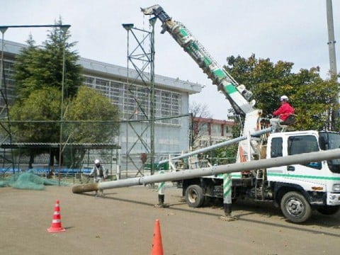 配電共架部 配電共架部